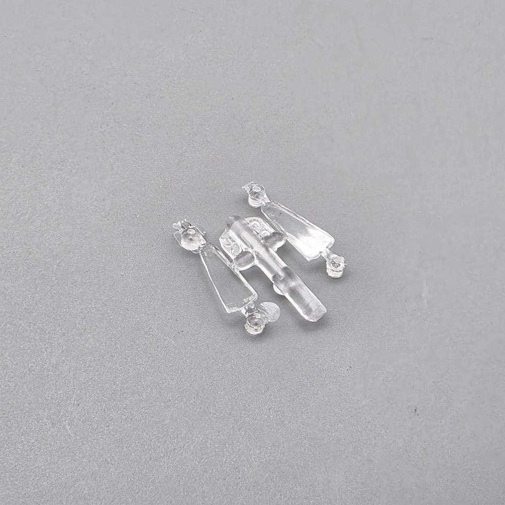 Monogram 1/24 58 Ford Thunderbird Parts Kit Bash Clear Vent Windows