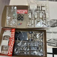 TAMIYA 1/24 FERRARI TESTAROSSA & nichimo FERRARI365 GT-4 Berlinetta Boxer