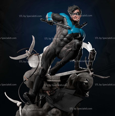 Nightwing model kit unassembled unpainted see Description