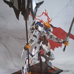[PRICE REDUCED] PG Barbatos Custom Painted Gunpla Urethane High Gloss Metallic