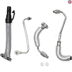 Turbo Return Hose Set Replacement by AA Ignition – Compatible with Buick and
