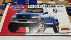 1996 Ford F-150 4×4 1/25 LINDBERG Started Model Kit for rebuilding or parts