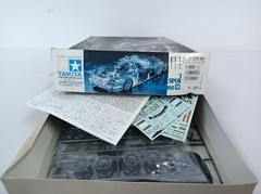 Full View TAMIYA 1/24 Mercedes CLK-GTR Team CLK Sportswear Model Kit 24206 Japan