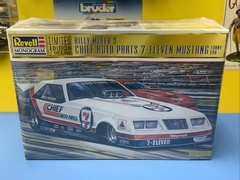 Revell Billy Meyers’s Chief Auto Parts 7-Eleven Mustang Funny Car Released 1997