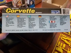 MPC/Ertl 1987 Chevrolet Corvette Roadster 1986 1:25 Model Kit New Open Box #6213