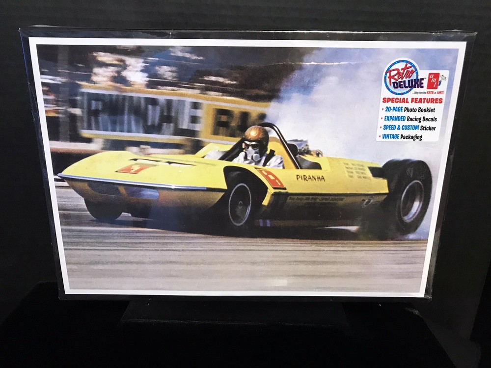 AMT 1122/12 PIRANHA DRAG CAR MODEL KIT-NIB-1/25 SCALE