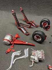MPC 3+3 CHOPPER Kawasaki Mach 3 Engine Trike 1/12 Model Harry Bradley’s RARE