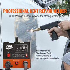 Dent Puller Machine 3000-Watt Spot Dent Puller Welder 6-Mode 120-Volt Digital Pa
