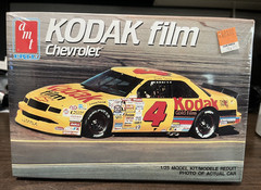 SEALED AMT KODAK FILM CHEVROLET #4 ERNIE ERVAN MODEL #6727