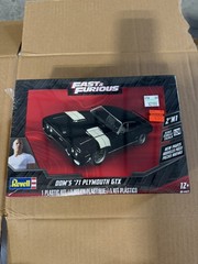Fast & Furious Dom’s ’71 Plymouth GTX Revell 1:24 NEW FACTORY SEALED *US Seller*