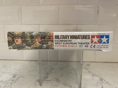 Tamiya Military Miniatures. US Infantry West European Theater 1/35 SEALED