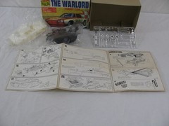 1972 MPC 1/25 the Warlord Camaro Funny Car Model Kit #1-2703-225 Sealed Bags!