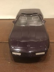 1992 Chevrolet Corvette Convertible Dealer Promo Car BLACK ROSE 1:25 AMT / ERTL