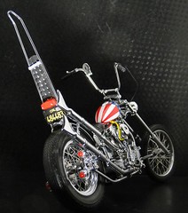 Easy Rider Harley Davidson Built Motorcycle Chopper Captain America Model