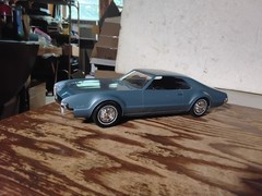 1966 OLDSMOBILE TORONADO Metallic Blue Promo Dealer OLDS Model