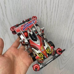 TAMIYA Mini 4WD Speed Viper FMA Front Motor Chassis 9 Tone Matte Black Custom