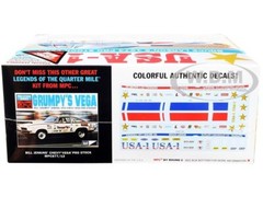 SKILL 2 MODEL KIT 1974 CHEVROLET VEGA PRO STOCK “USA-1” 1/25 SCALE MPC MPC828