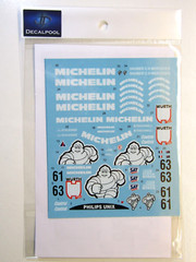 Decalpool 1/24 Sauber Mercedes C9 Michelin Supersprint Nur ’87 Decal Sheet DP235