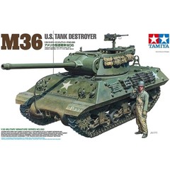 Tamiya USA TAM35390 1/35 U.S. Tank Destroyer M36 Plastic Model Kit