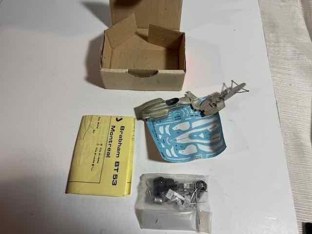 Tameo Kits 1/43 scale metal model kit Brabham BT 53 Montreal TMK 53