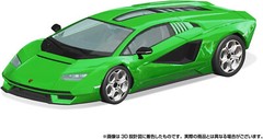 Aoshima 1/32 THE SNAP KIT SERIES Lamborghini Countach LPI 800-4 Green 19-E