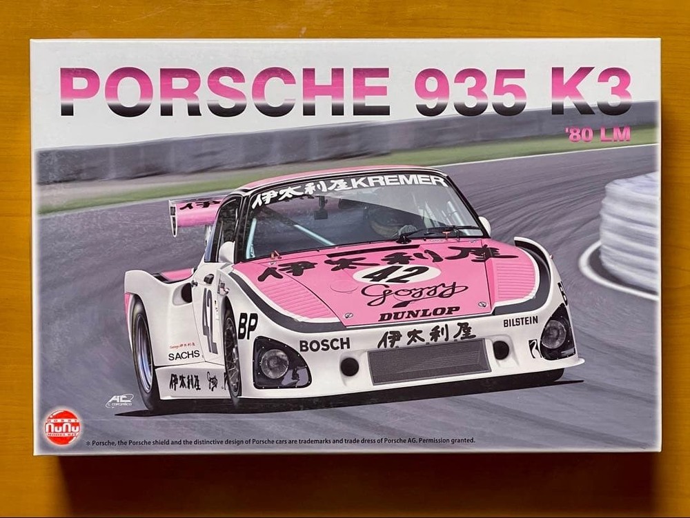 Porsche 935 K3 Itariya 1980 Le Mans 1/24 Racing Model Kit Japan