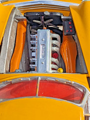 Vintage 1951 Chevy Bel Air Hardtop Adult built car model Gasser Junkyard