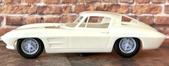 1/24 Scale: 15-inch “1963 Corvette 6-Spoke” Resin model car wheels/tires