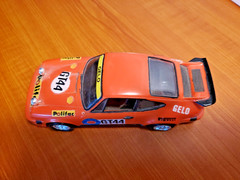 Vintage 1977 Monogram 1:24 Model Kit #2107 Porsche 911 Carrera RSR ~ Assembled