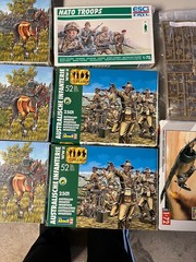 (8)REVELL 1/72 SCALE ALL NEW 7 IN BOXES 1 OUT