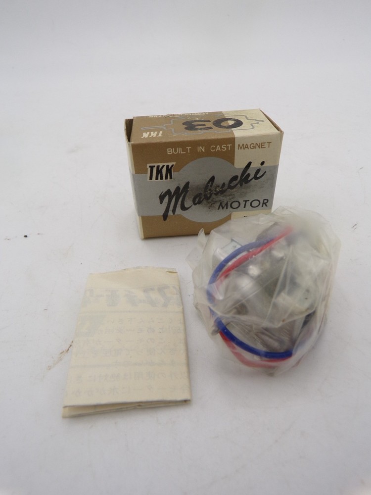 Vintage TKK Mabuchi Electric 03 Motor NEW Old Stock Tamiya Otaki Nichimo Models