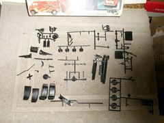 MPC 1/20 GIANT FORD INVISIBLE VAN PLASTIC MODEL CAR KIT – UNBUILT – 23 PHOTOS