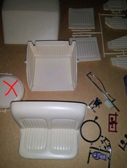 1/8th scale 32 ford roadster Interior parts hot rat street rod big deuce 1/8
