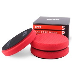 Red T10 Ultra-Fine Finishing Pad 3Pcs 5.5″ for 125mm Buffer Polisher