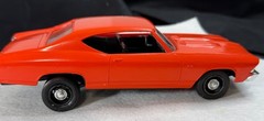 Vintage 1969 Chevy Chevelle SS 396 Built Model Partial Paint Extra Parts Box