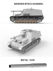 1/35 15cm s.FH 18/1 Hummel Sd. Kfz. 165 Late Production ~ Border Model BT-035
