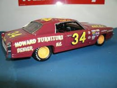 #34 Wendell Scott Howard Furniture 1972 1/24th – 1/25th Scale Decals