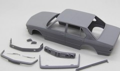 DiOlex DP24187 1/24 3D print resin kit Alpina B9/B10 (BMW E28) with black decals