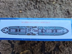 Trumpeter 05755 1:700 SS Jeremiah OBrien WWII Liberty Ship Plastic Model Kit