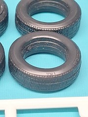 Revell AMT Ertl Monogram MPC 1/24 Model Part 1966 Shelby GT350 Mustang Tires