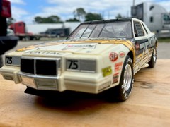 AMAZING Vintage 80s Ertl AMT 1:16 LAKE SPEED #75 PONTIAC Grand Prix NATIONWISE