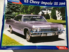 Model Car Parts – Monogram ’65 Chevy Impala SS-396 Engine Parts kit bash 1/25