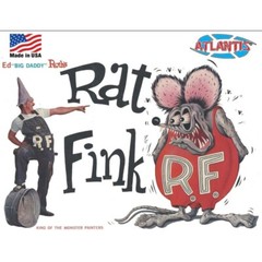Atlantis 1305 1/25 Ed Roth Rat Fink Plastic Model Kit