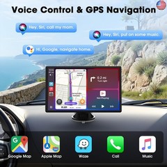Carplay Screen for Car, 9” Wireless CarPlay & Android Auto- Upgrade