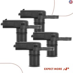 A-Premium 4-PC Engine Camshaft Position Sensor Compatible with Chevrolet