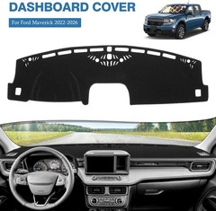 Dash Cover for Ford Maverick 2022 2023 2024 2025 2026 Dashboard Mat Black