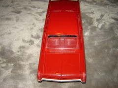 1967 Dealer Promo car Red Colored Chrysler 300 Ex Cond Missing Hood Ornament