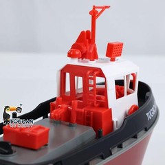 1/72 Heng Long 2.4G RC Tugboat Radio Controlled Towboat Powerful Dual Motor