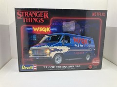 Revell Stranger Things 1977 GMC Van WSQK Squawk Van 1/24 Scale Model Kit 14578