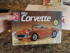 AMT / ERTL 1962 CCHEVY CORVETTE 3 in 1 STOCK CUSTOM DRAG 1/25 MODEL CAR KIT